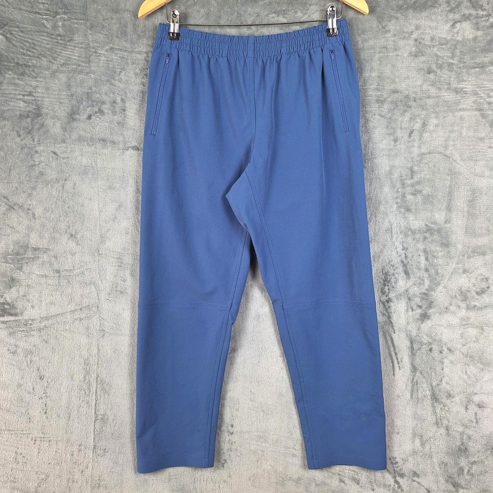 Outdoor Voices Pants Medium Blue‎ Rectrek Hiking Athleisure Stretch Pull On Crop